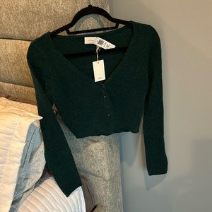 NWT Aritzia Cropped Cardigan